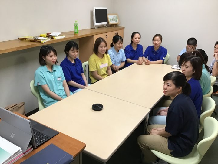 EPAベトナム人介護福祉士候補生、ベトナムの授業に日本から参加！