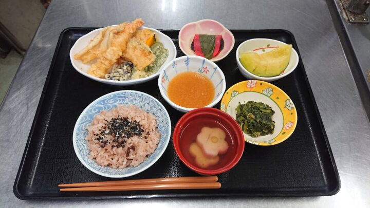 開苑式のお食事です　🍽️